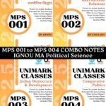 IGNOU MPS Notes Combo 2025 MPS 001 Political Theory Notes PDF MPS 002 International Relations IGNOU Notes MPS 003 Indian Democracy Notes MPS 004 Comparative Politics Notes IGNOU MA Political Science 1st Year Notes IGNOU Notes in Hindi Medium IGNOU Notes in English Medium MPS 001 to MPS 004 Notes Download IGNOU June 2025 Notes PDF MA Political Science IGNOU Notes Combo IGNOU Political Science PDF Notes MPS Combo Notes Hindi English IGNOU eNotes PDF Political Science Unimark Classes MPS Notes IGNOU 1st Year Political Science Notes Best IGNOU Notes for MA Political Science IGNOU MPS 001 002 003 004 Notes Bundle Political Science IGNOU Notes Download IGNOU Exam Preparation Notes 2025